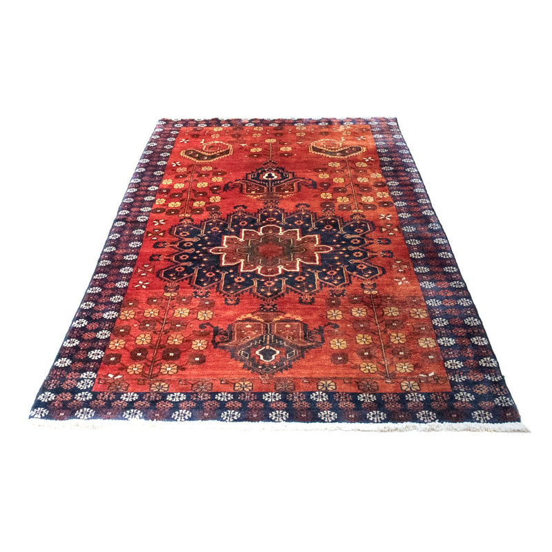 Alfombra de pasillo Alfombra Belutsch - 231 x 123 cm - rojo oscuro