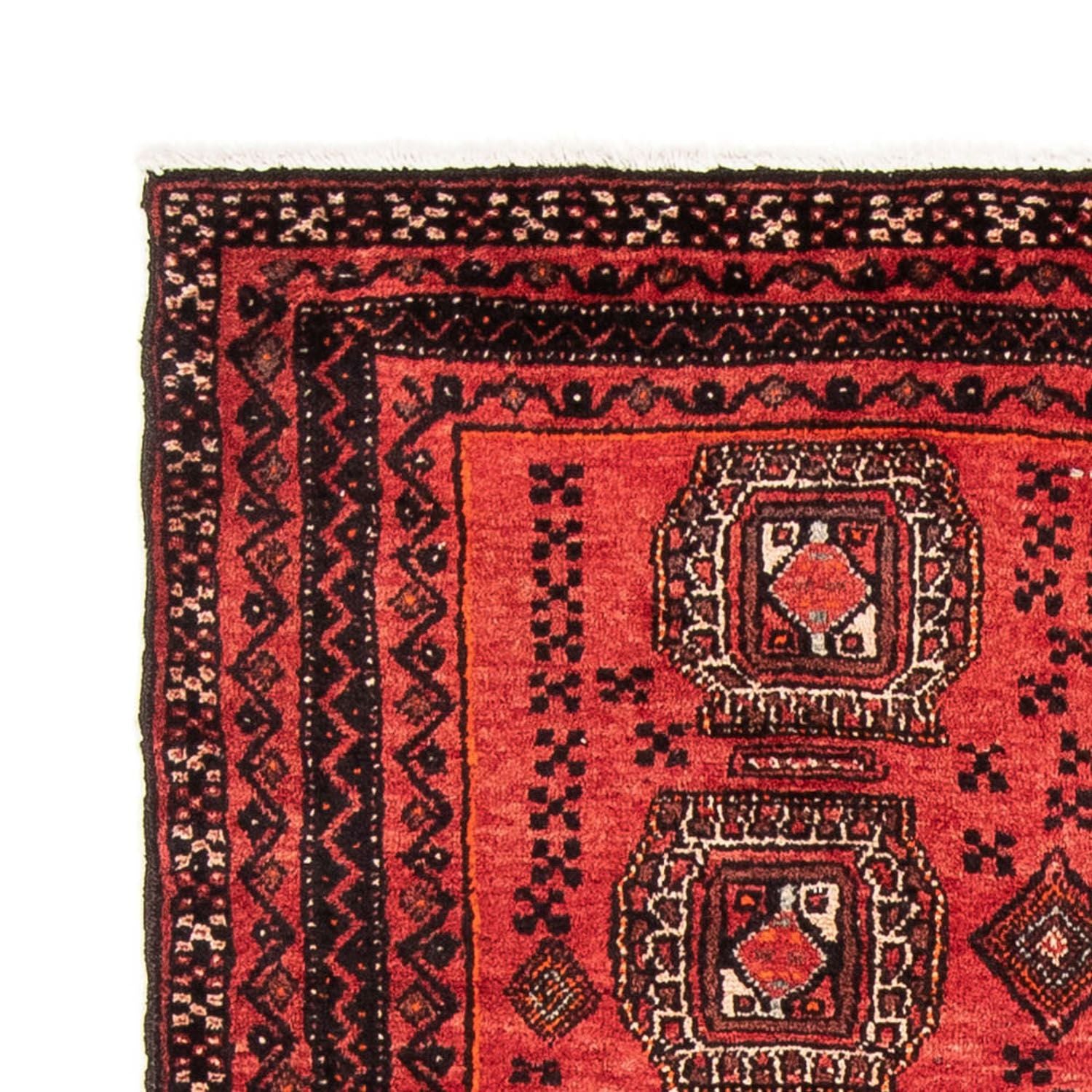Alfombra de pasillo Alfombra Belutsch - 197 x 109 cm - rojo