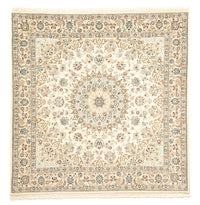 Alfombra Persa - Nain - Real cuadrado  - 203 x 202 cm - beige