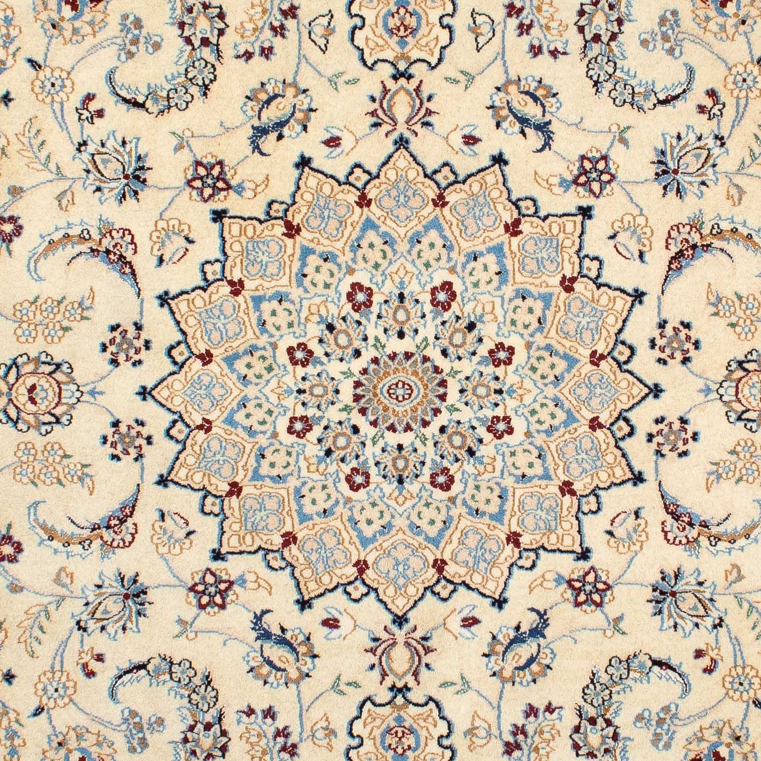 Alfombra Persa - Nain - Real - 236 x 176 cm - beige