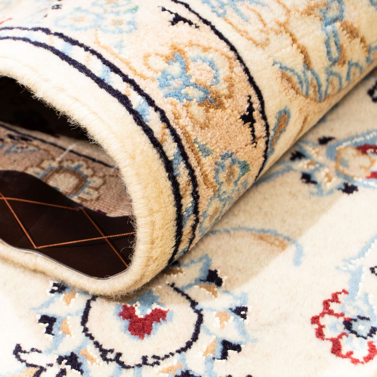 Alfombra Persa - Nain - Real - 236 x 176 cm - beige