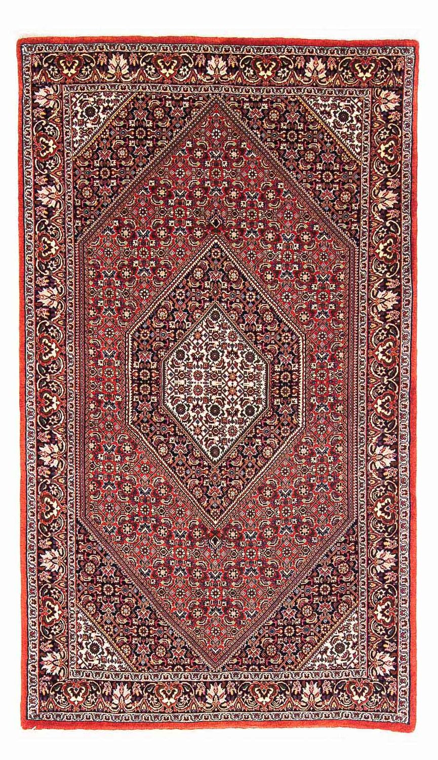 Alfombra persa - Bidjar - 181 x 108 cm - rojo