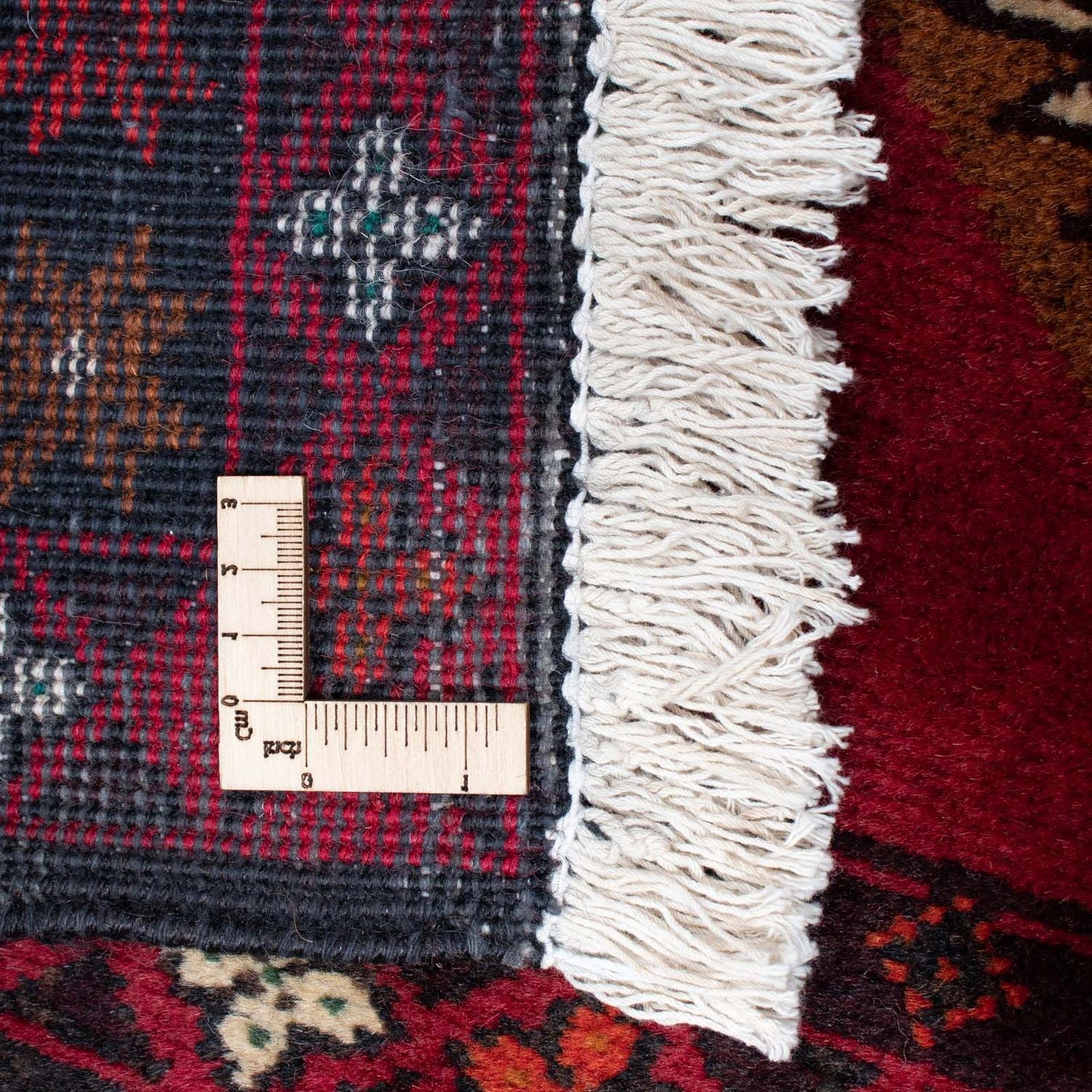 Alfombra Belutsch - 163 x 85 cm - rojo oscuro