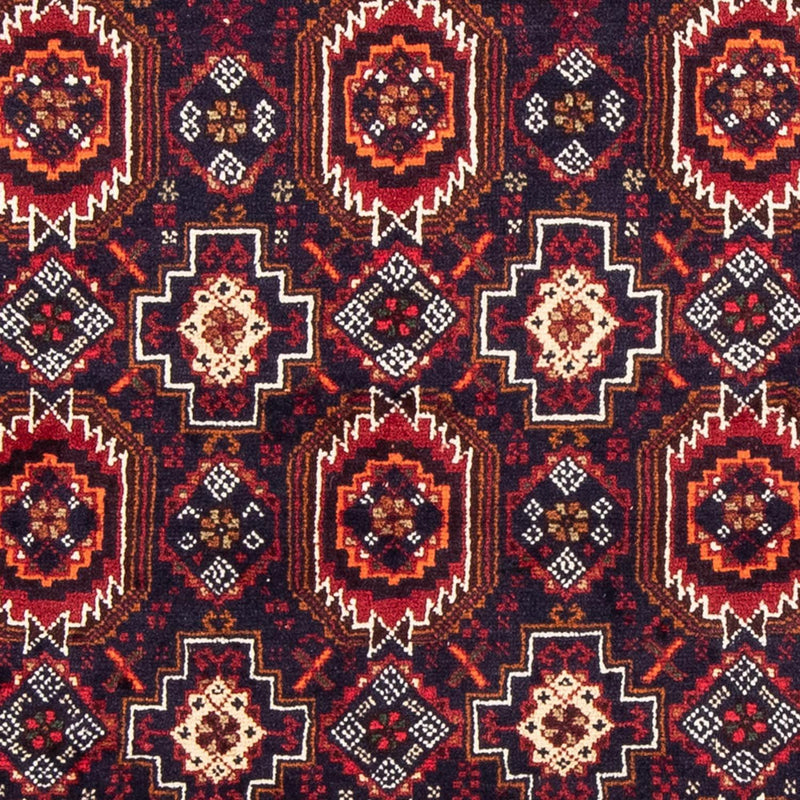 Alfombra de pasillo Alfombra Belutsch - 178 x 102 cm - rojo
