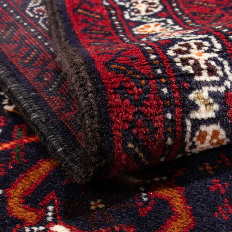 Alfombra de pasillo Alfombra Belutsch - 178 x 102 cm - rojo