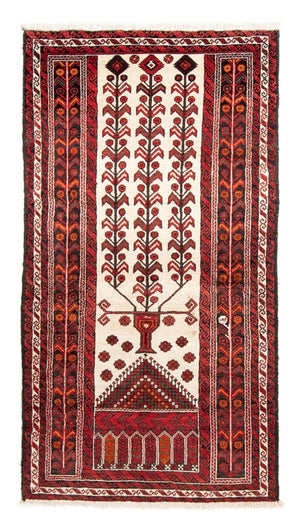 Alfombra de pasillo Alfombra Belutsch - 204 x 109 cm - beige