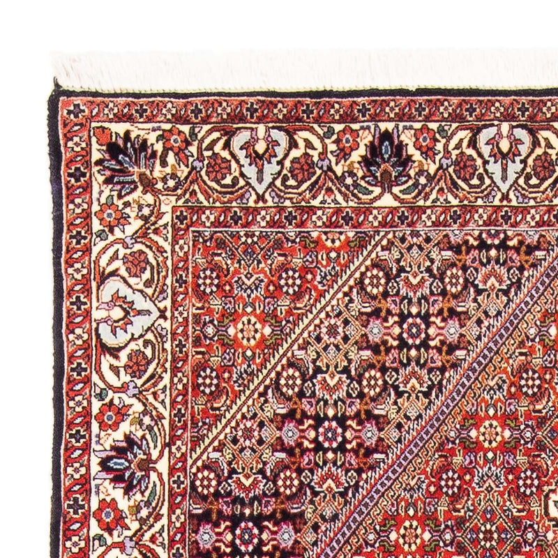 Alfombra persa - Bidjar - 182 x 112 cm - rojo claro
