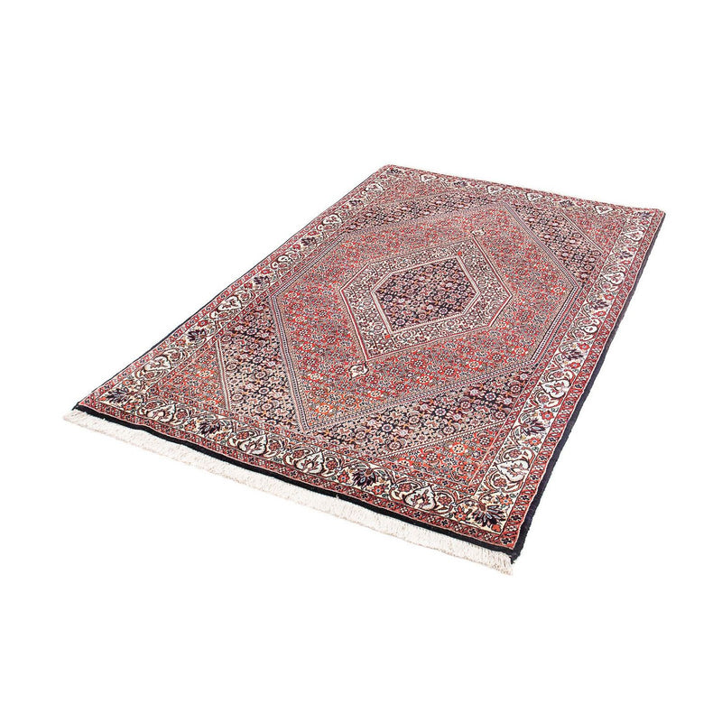 Alfombra persa - Bidjar - 182 x 112 cm - rojo claro
