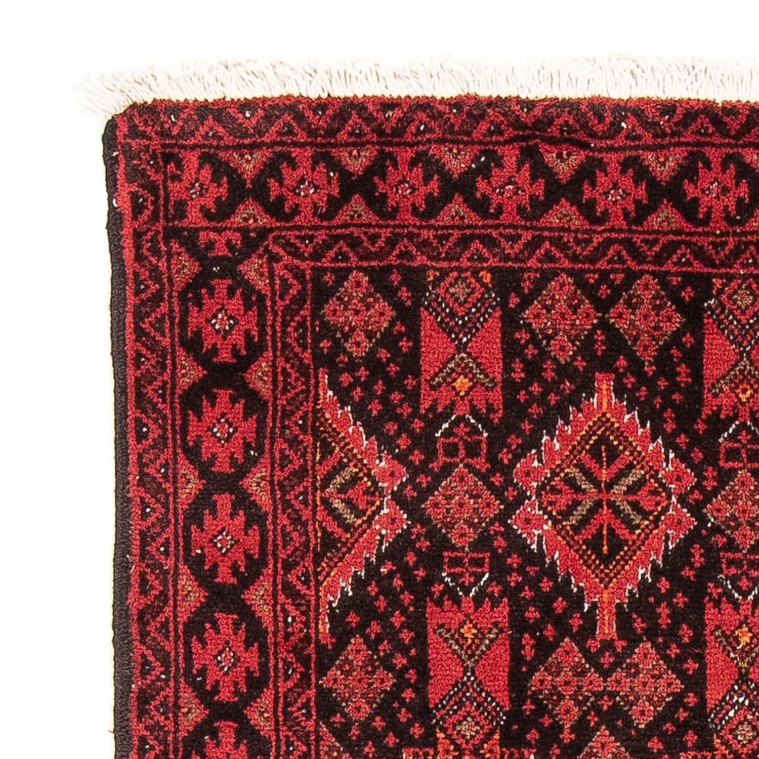 Alfombra de pasillo Alfombra Belutsch - 181 x 102 cm - rojo