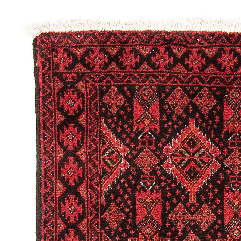 Alfombra de pasillo Alfombra Belutsch - 181 x 102 cm - rojo