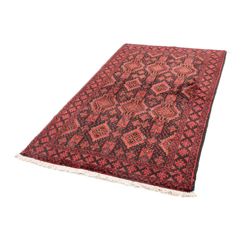 Alfombra de pasillo Alfombra Belutsch - 181 x 102 cm - rojo