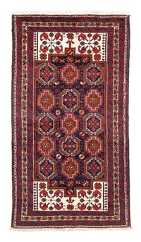 Alfombra de pasillo Alfombra Belutsch - 193 x 101 cm - rojo