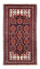 Alfombra de pasillo Alfombra Belutsch - 193 x 101 cm - rojo