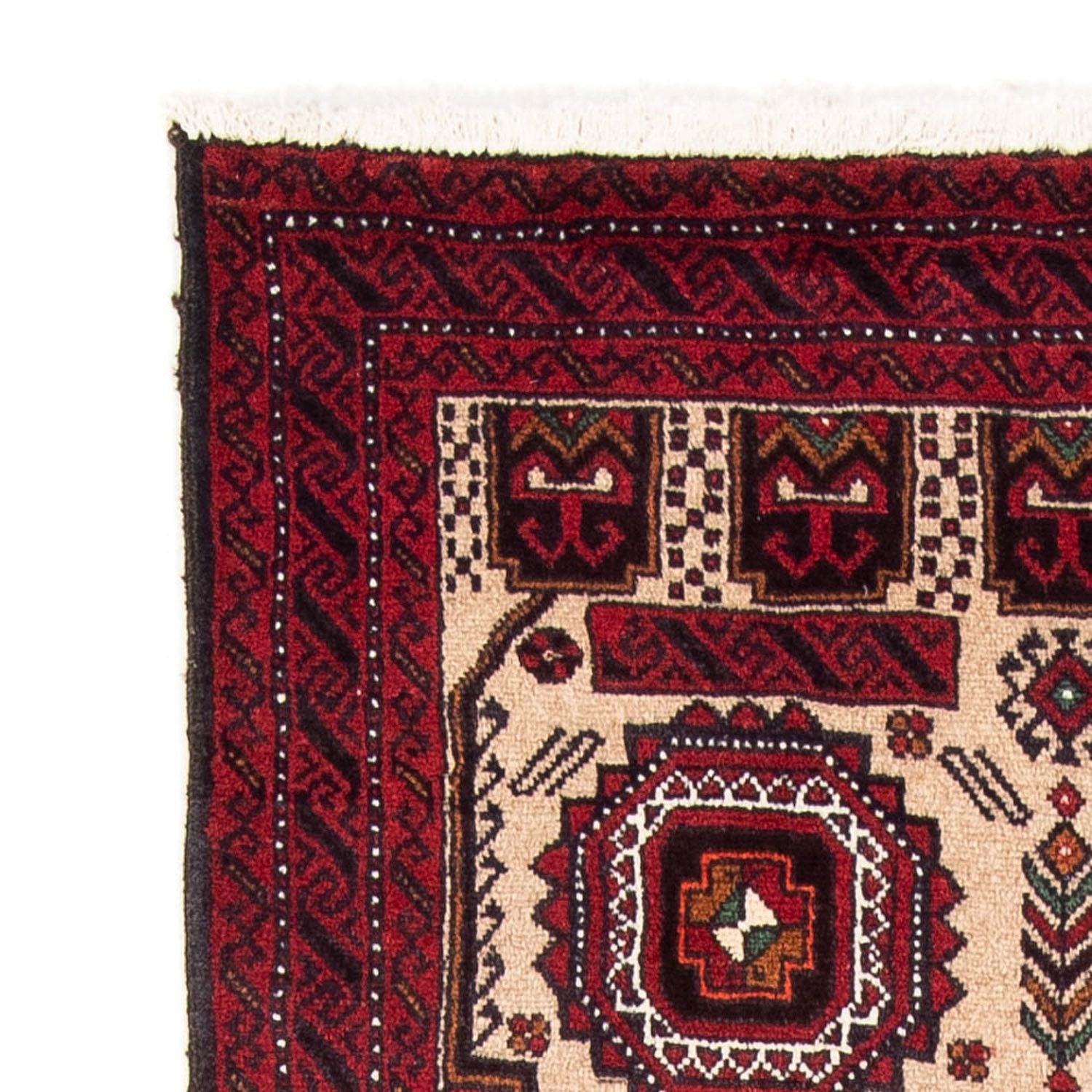 Alfombra de pasillo Alfombra Belutsch - 190 x 104 cm - beige