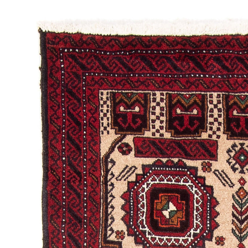Alfombra de pasillo Alfombra Belutsch - 190 x 104 cm - beige