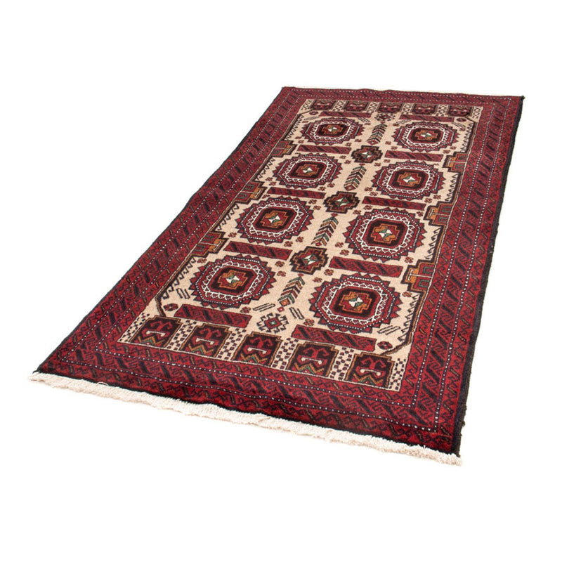 Alfombra de pasillo Alfombra Belutsch - 190 x 104 cm - beige