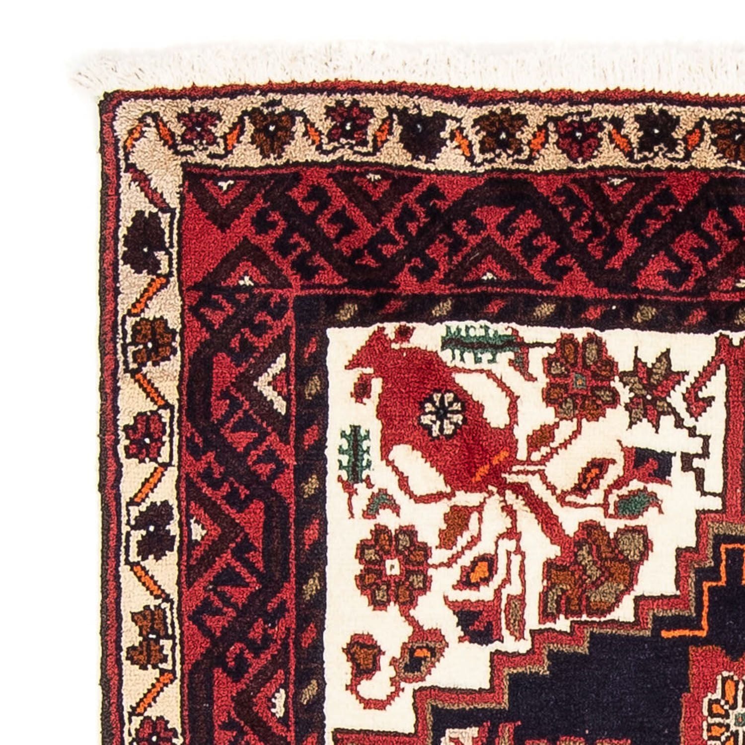 Alfombra de pasillo Alfombra Belutsch - 181 x 99 cm - rojo
