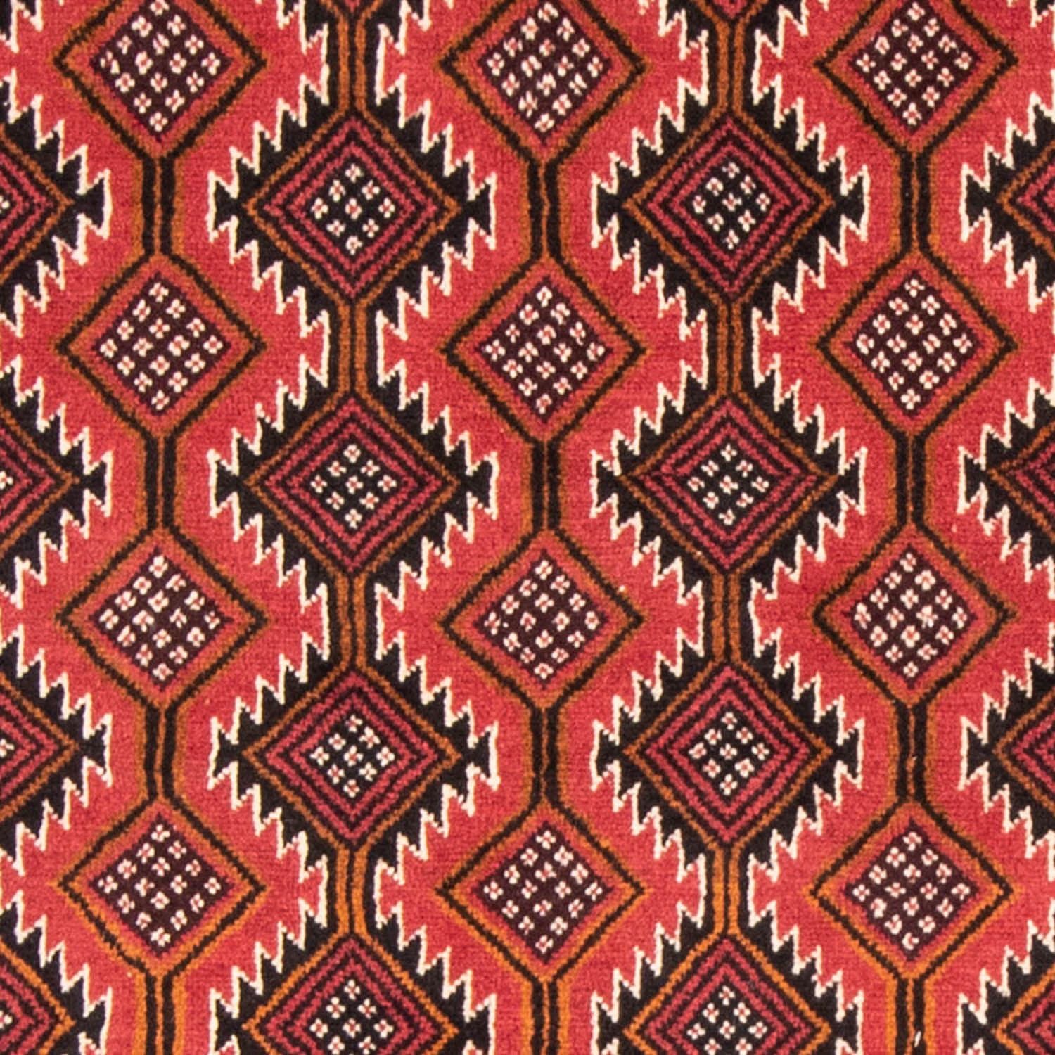Alfombra de pasillo Alfombra Belutsch - 188 x 98 cm - rojo