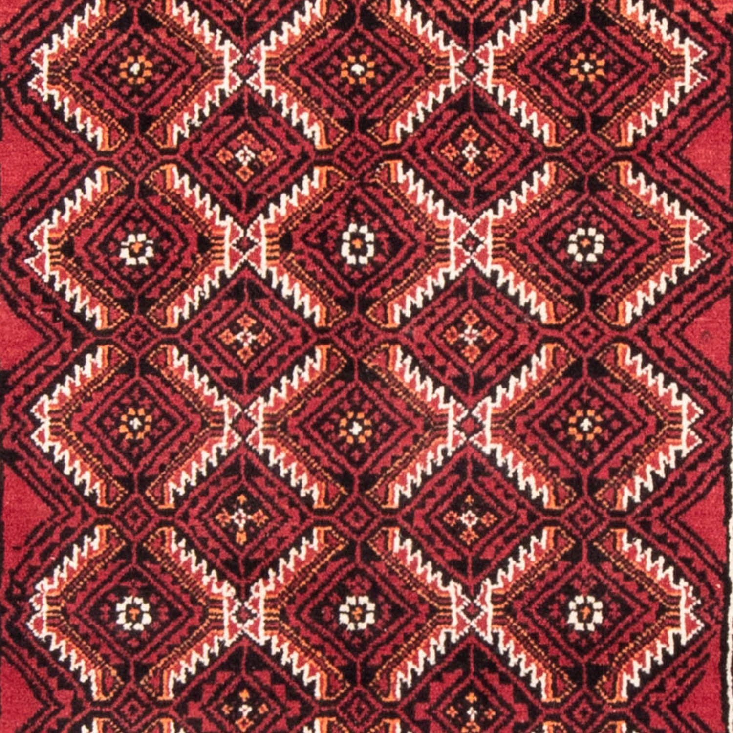 Alfombra de pasillo Alfombra Belutsch - 191 x 101 cm - rojo