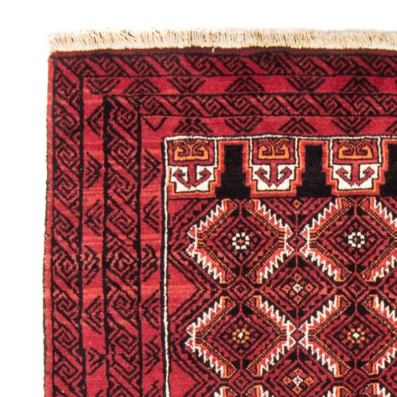 Alfombra de pasillo Alfombra Belutsch - 191 x 101 cm - rojo
