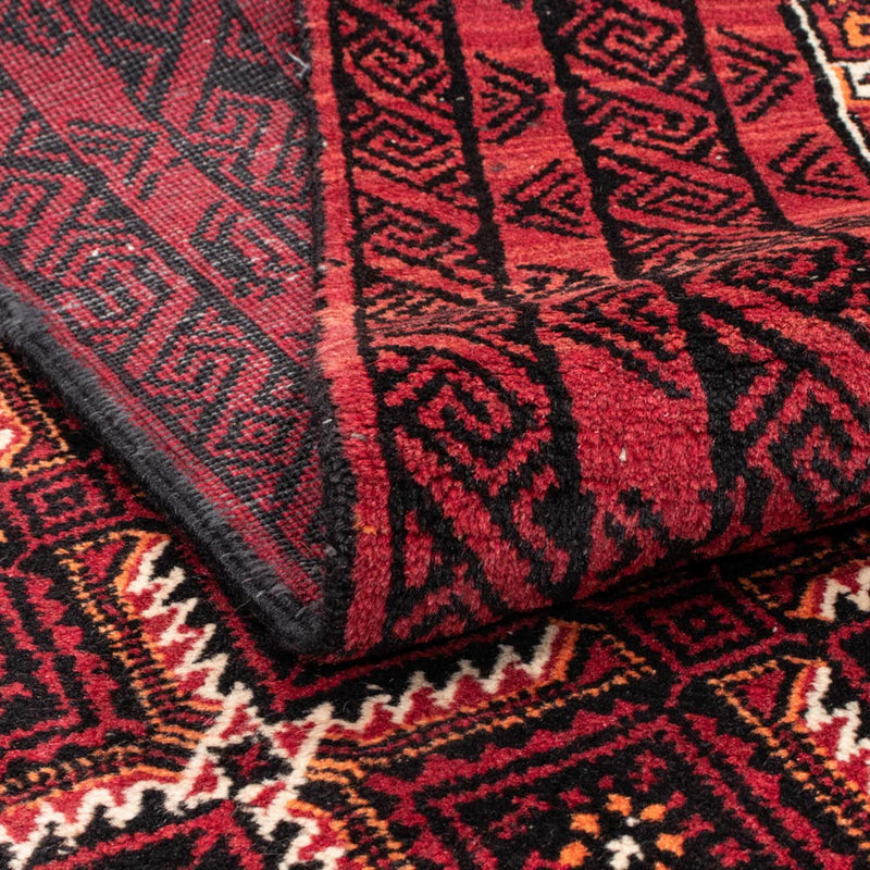 Alfombra de pasillo Alfombra Belutsch - 191 x 101 cm - rojo