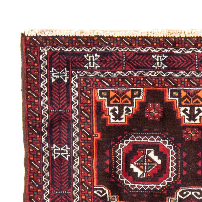 Alfombra de pasillo Alfombra Belutsch - 192 x 101 cm - rojo