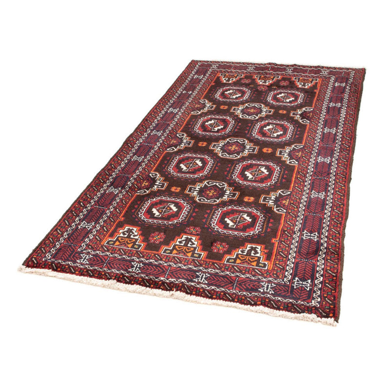 Alfombra de pasillo Alfombra Belutsch - 192 x 101 cm - rojo