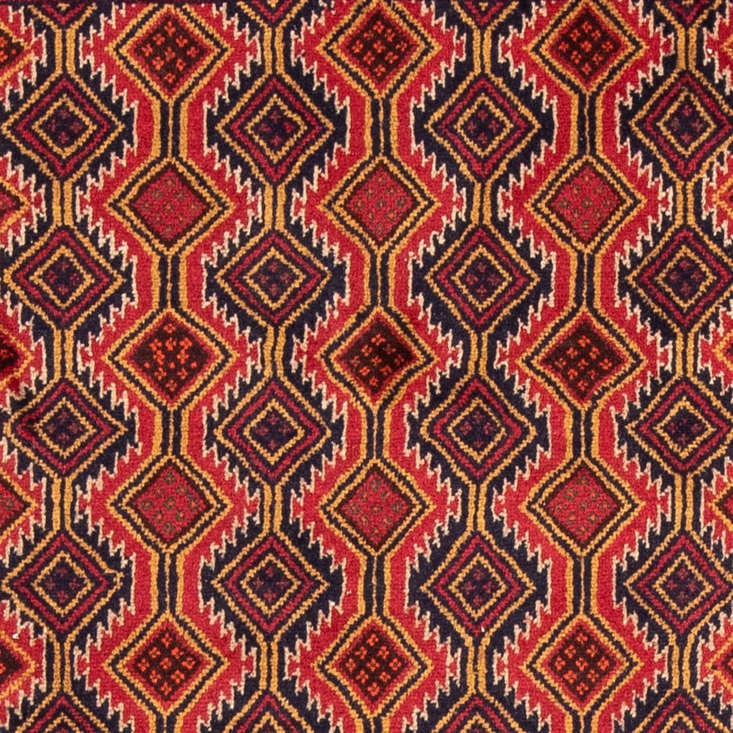 Alfombra de pasillo Alfombra Belutsch - 181 x 98 cm - rojo