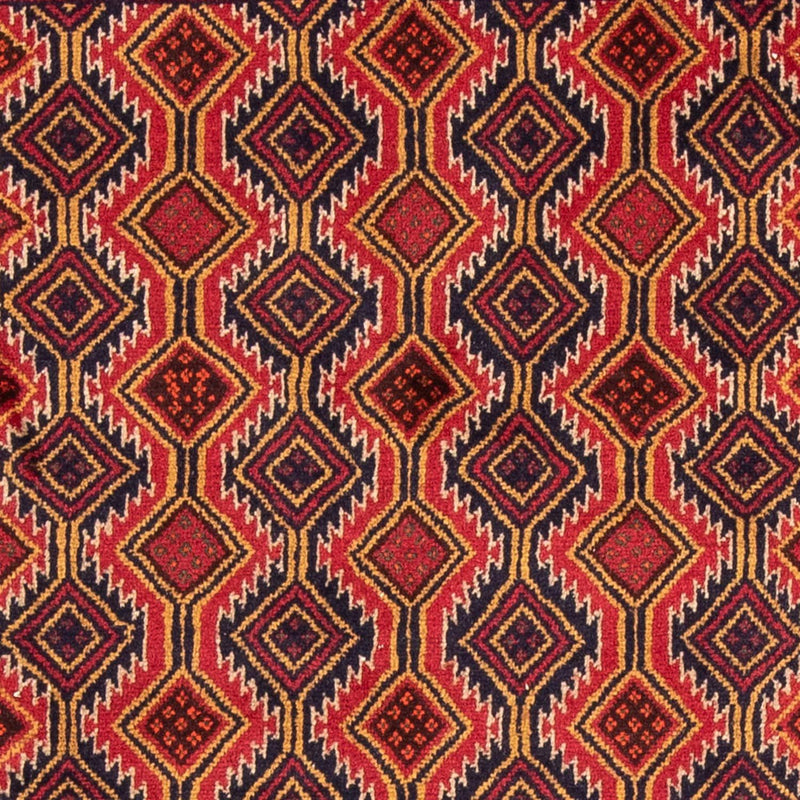 Alfombra de pasillo Alfombra Belutsch - 181 x 98 cm - rojo