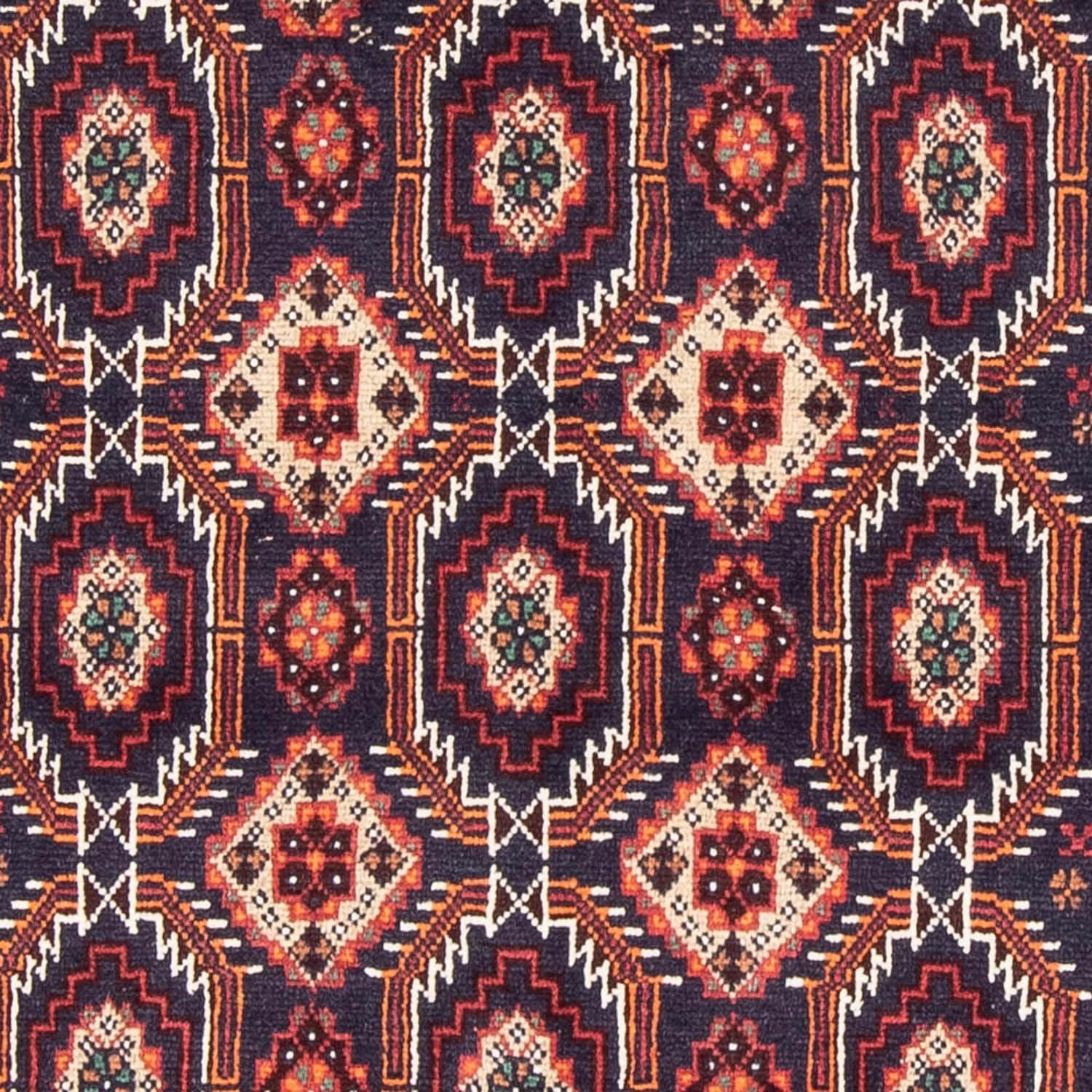 Alfombra de pasillo Alfombra Belutsch - 177 x 94 cm - rojo