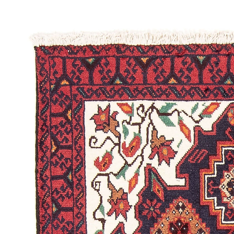 Alfombra de pasillo Alfombra Belutsch - 177 x 94 cm - rojo