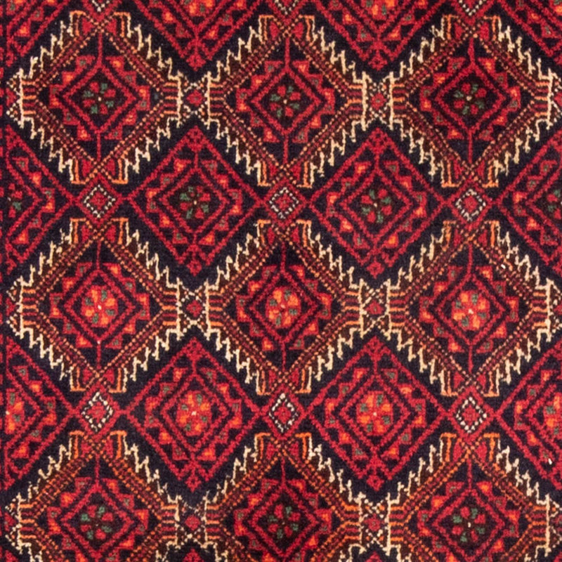 Alfombra de pasillo Alfombra Belutsch - 175 x 95 cm - rojo