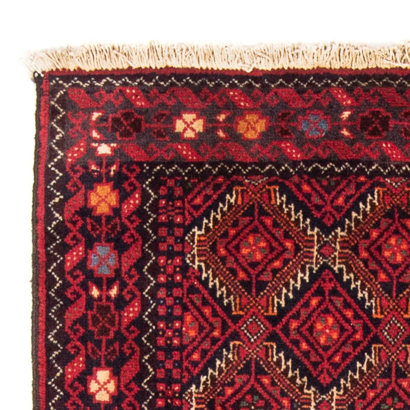 Alfombra de pasillo Alfombra Belutsch - 175 x 95 cm - rojo
