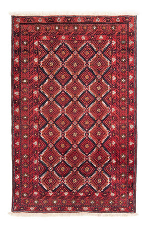 Alfombra de pasillo Alfombra Belutsch - 184 x 105 cm - rojo