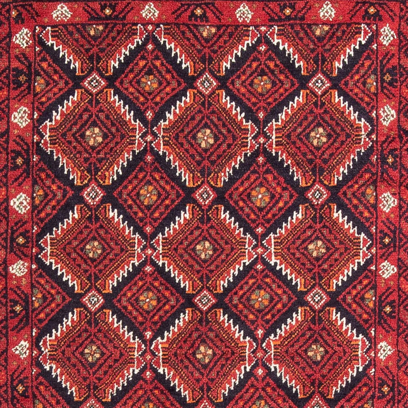 Alfombra de pasillo Alfombra Belutsch - 184 x 105 cm - rojo