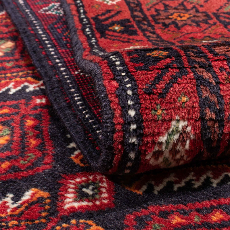 Alfombra de pasillo Alfombra Belutsch - 184 x 105 cm - rojo