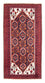 Alfombra de pasillo Alfombra Belutsch - 202 x 100 cm - rojo