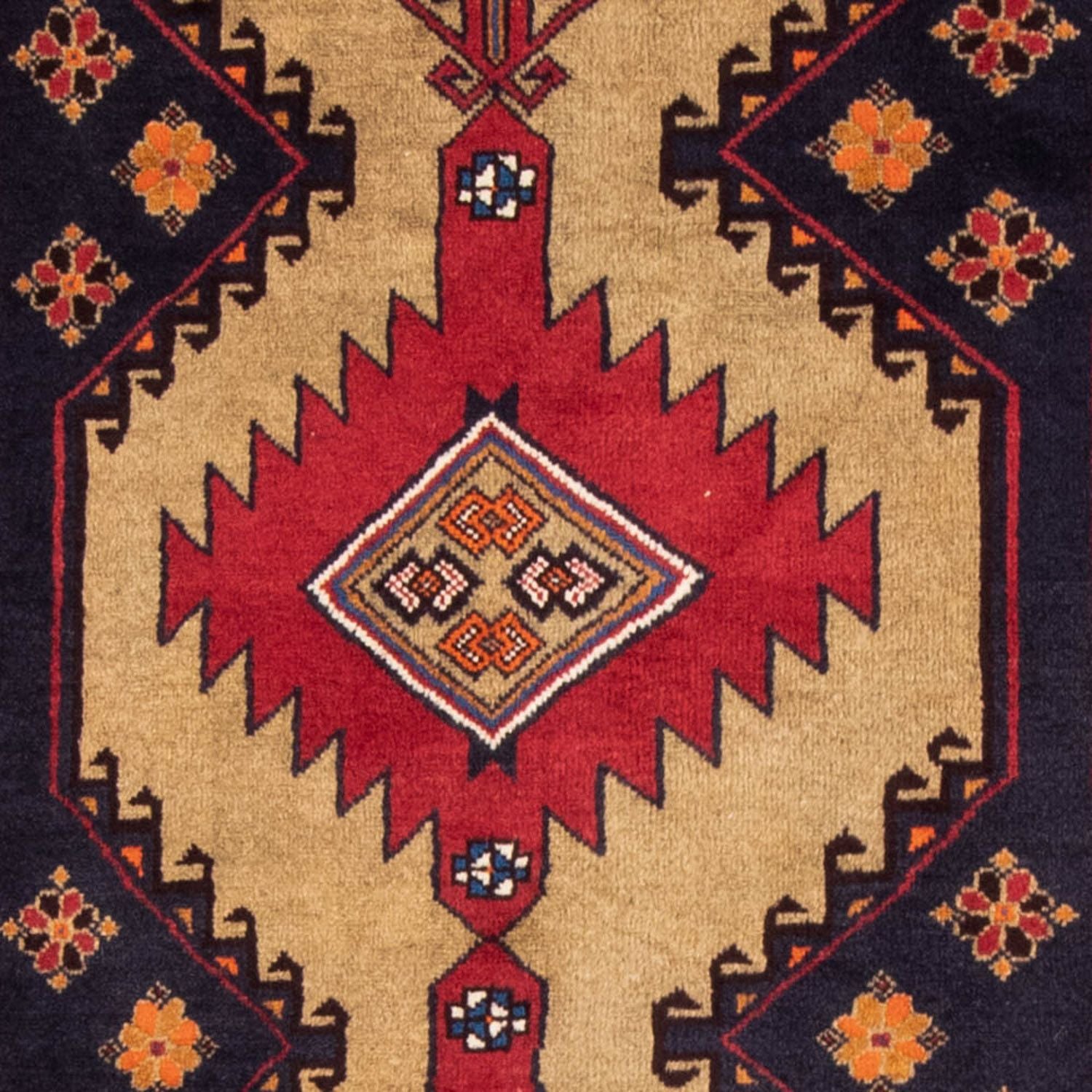 Alfombra de pasillo Alfombra Belutsch - 215 x 111 cm - beige