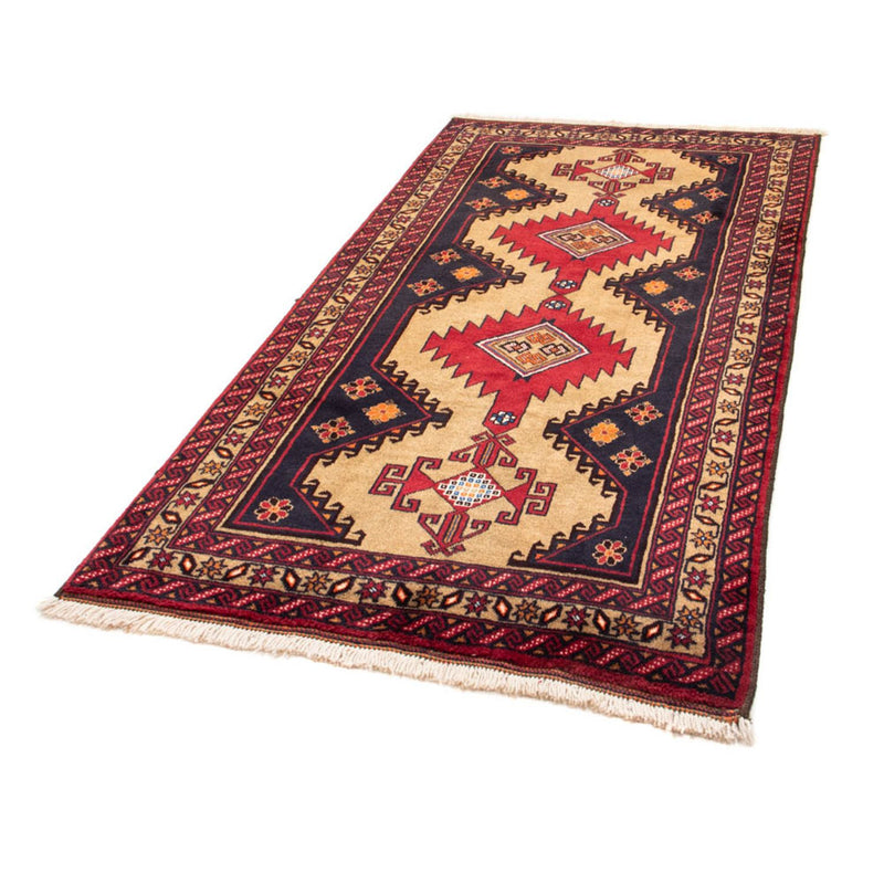 Alfombra de pasillo Alfombra Belutsch - 215 x 111 cm - beige
