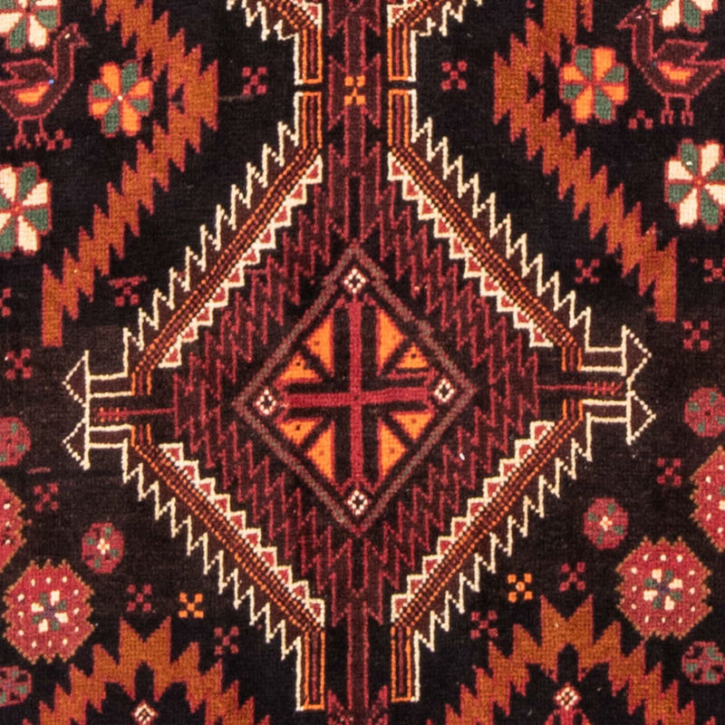 Alfombra de pasillo Alfombra Belutsch - 196 x 106 cm - rojo