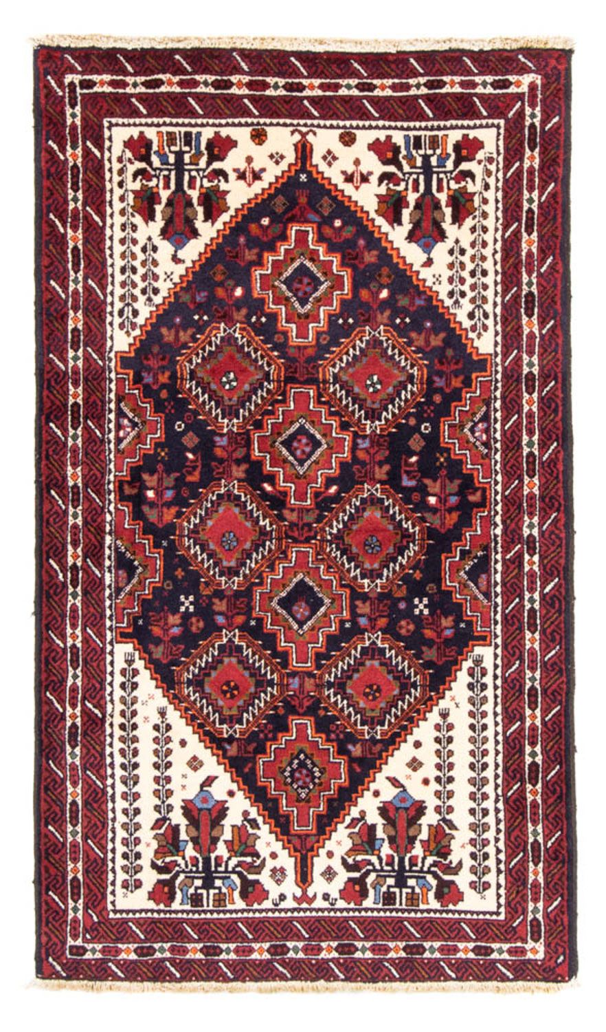 Alfombra de pasillo Alfombra Belutsch - 185 x 103 cm - azul oscuro