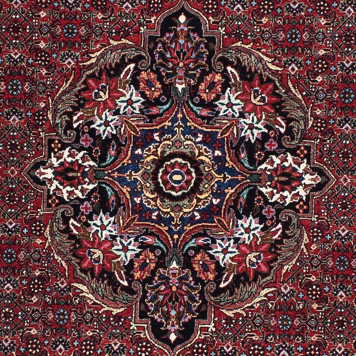 Alfombra de pasillo Alfombra persa - Bidjar - 195 x 98 cm - rojo
