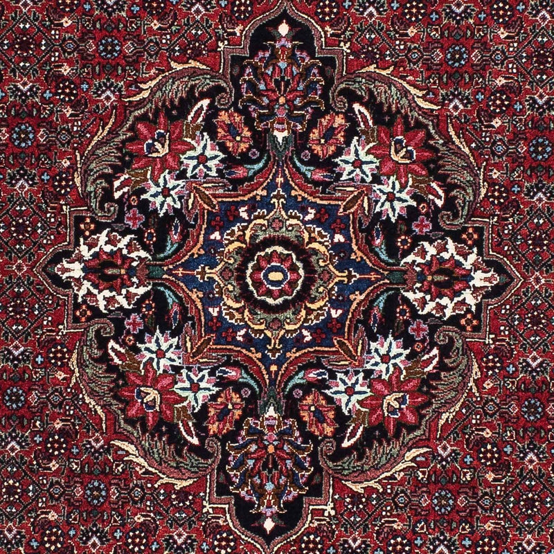 Alfombra de pasillo Alfombra persa - Bidjar - 195 x 98 cm - rojo