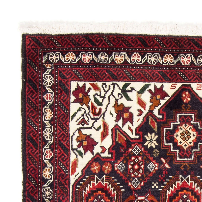 Alfombra de pasillo Alfombra Belutsch - 196 x 110 cm - azul oscuro