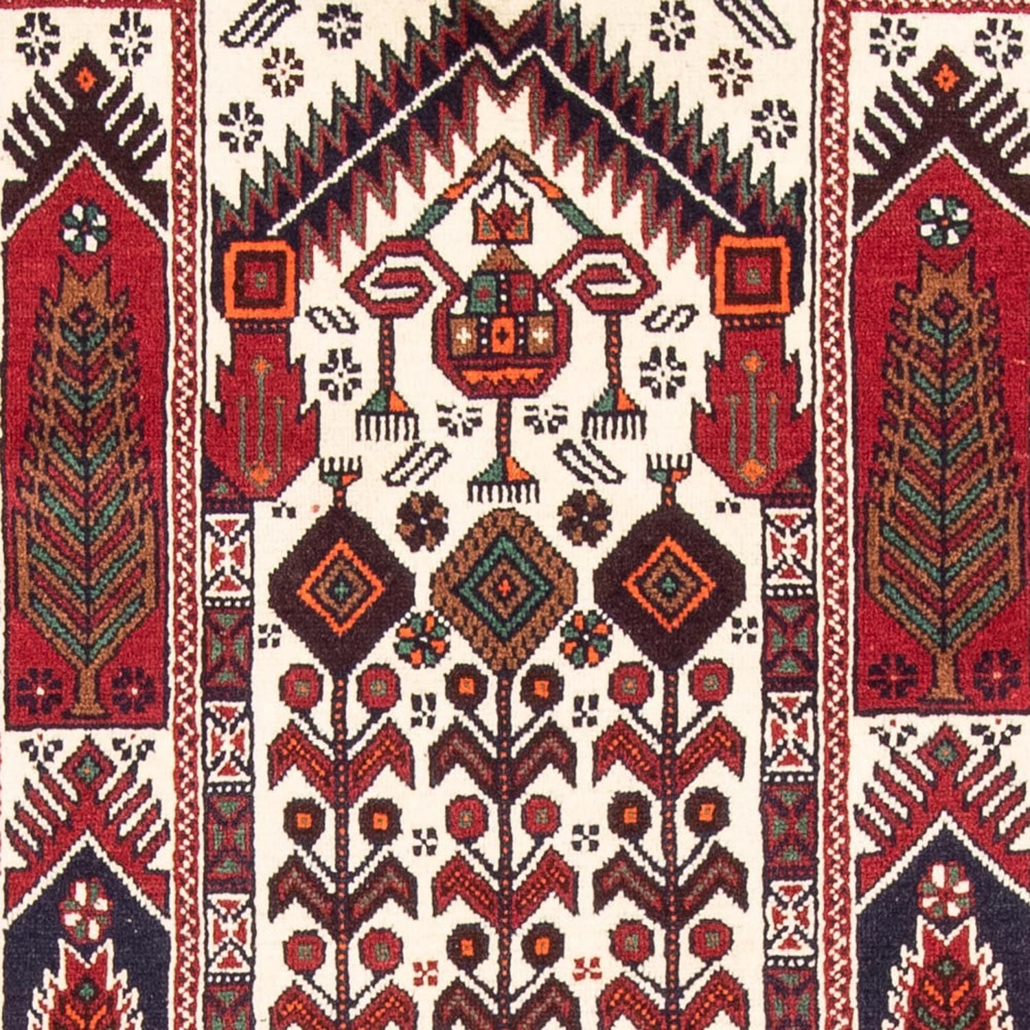 Alfombra de pasillo Alfombra Belutsch - 187 x 100 cm - beige