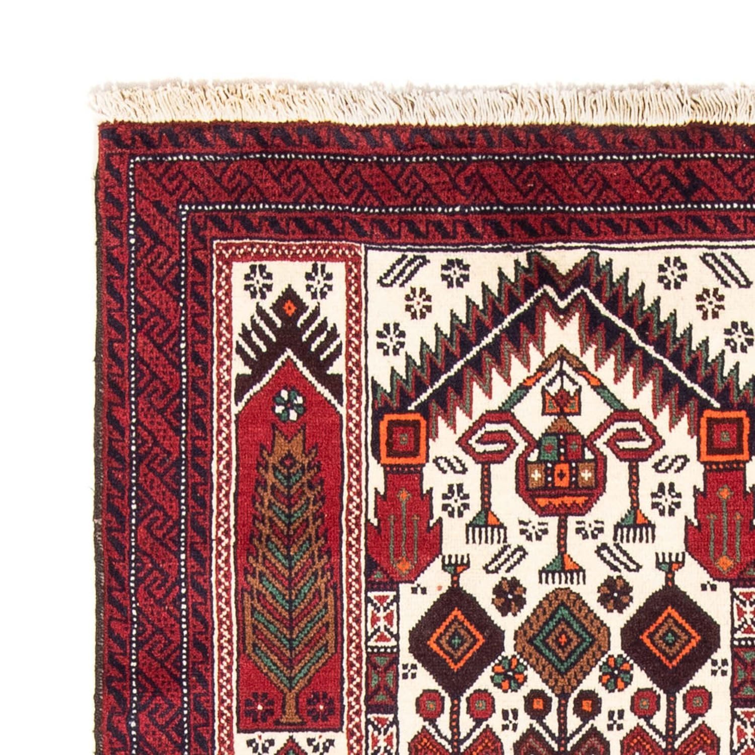 Alfombra de pasillo Alfombra Belutsch - 187 x 100 cm - beige