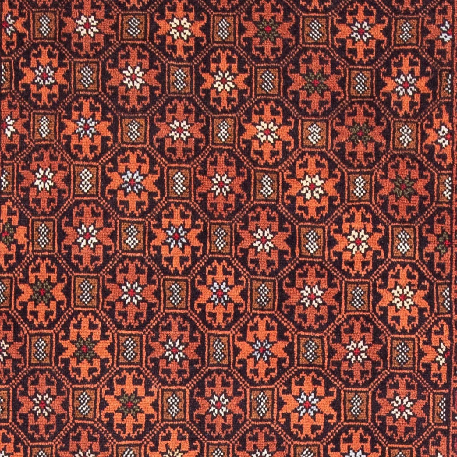 Alfombra de pasillo Alfombra Belutsch - 183 x 101 cm - óxido
