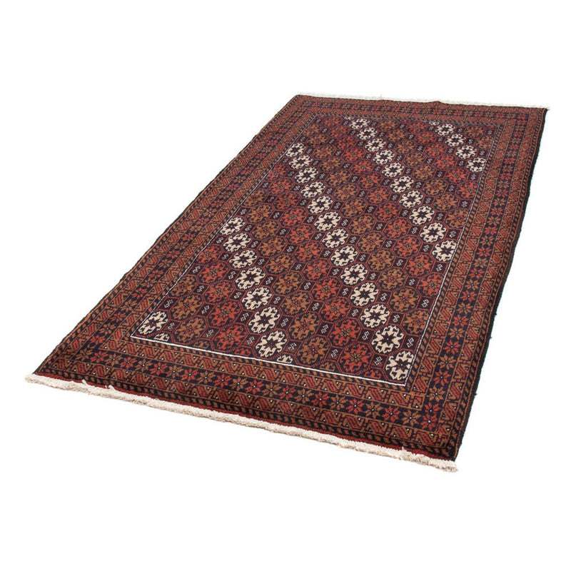 Alfombra de pasillo Alfombra Belutsch - 186 x 102 cm - rojo oscuro
