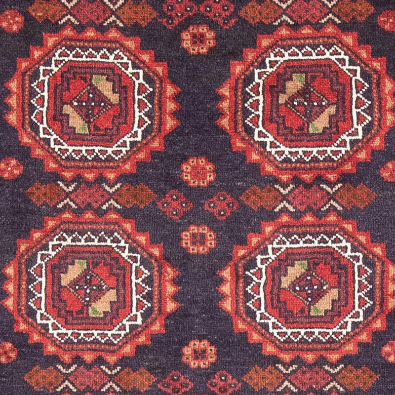 Alfombra de pasillo Alfombra Belutsch - 186 x 95 cm - azul oscuro