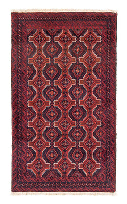 Alfombra de pasillo Alfombra Belutsch - 176 x 98 cm - rojo
